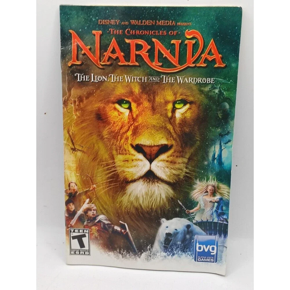 COMPLETE PS2 Chronicles of Narnia: The Lion Witch Wardrobe Sony Video Game WORKS